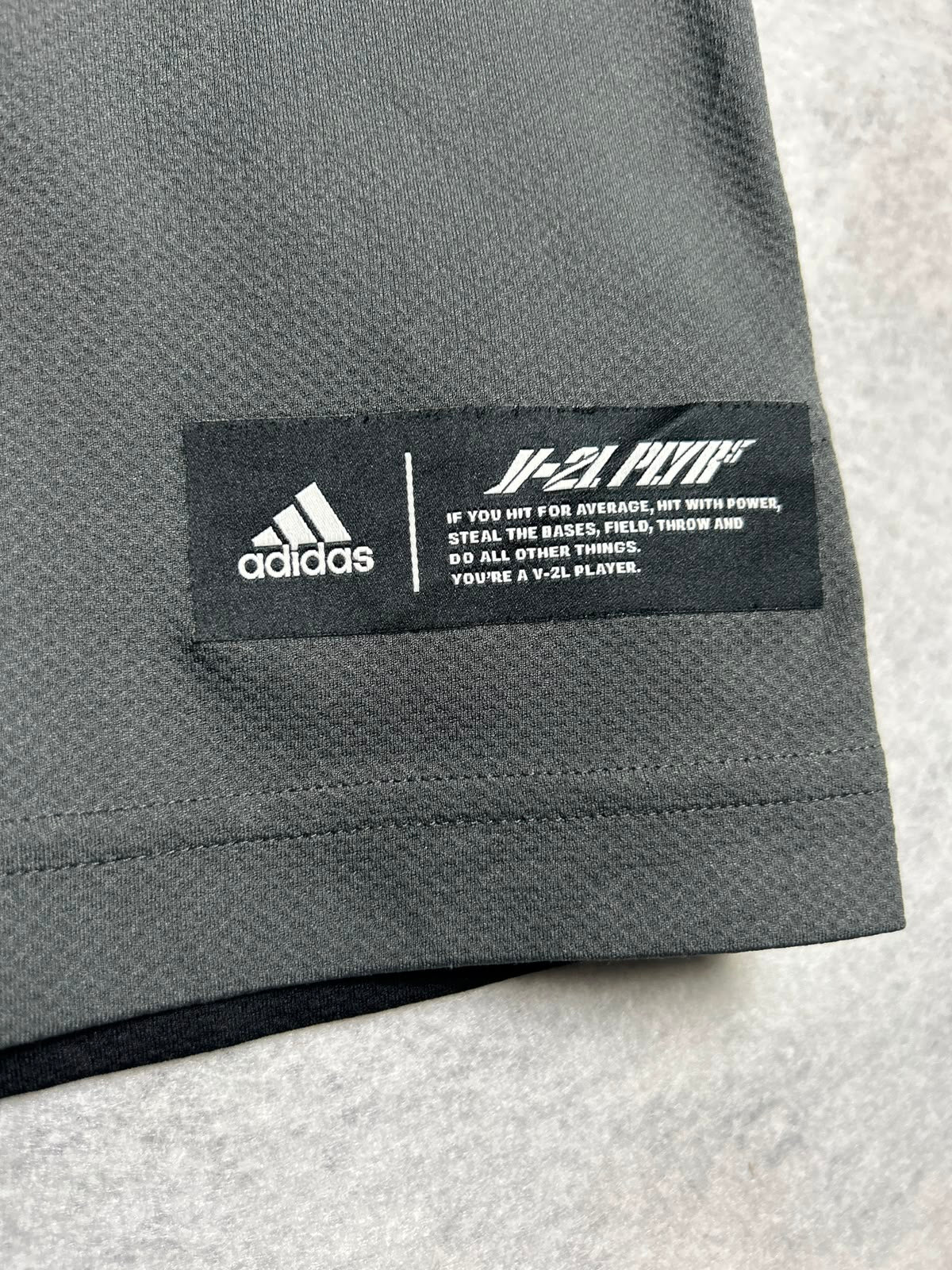 Adidas Gray Round Neck - Large