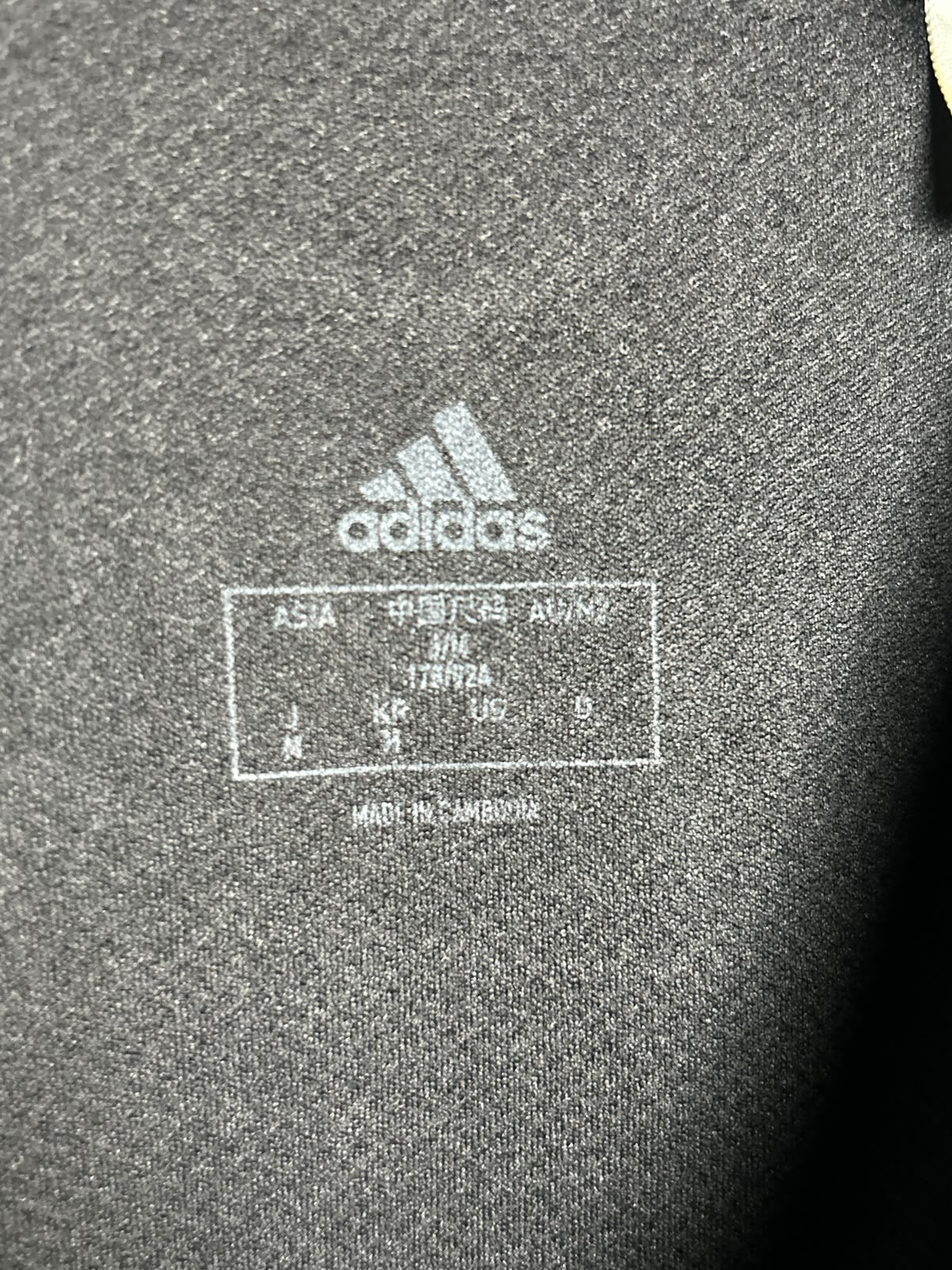 Adidas Gray Round Neck - Large