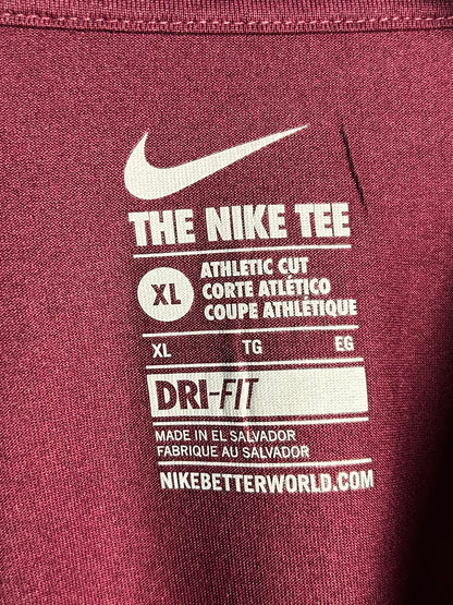 The Nike Tee Red Round Neck  - XL