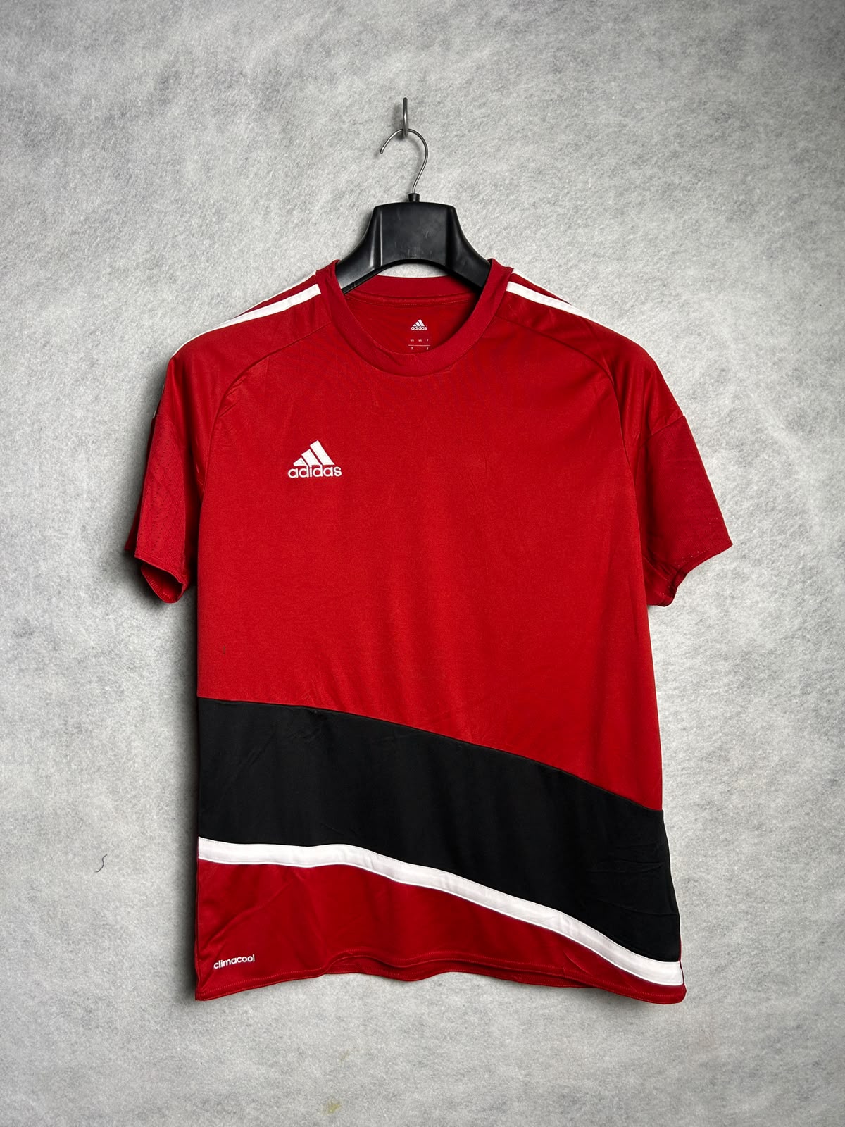 Adidas Red Round Neck - Large