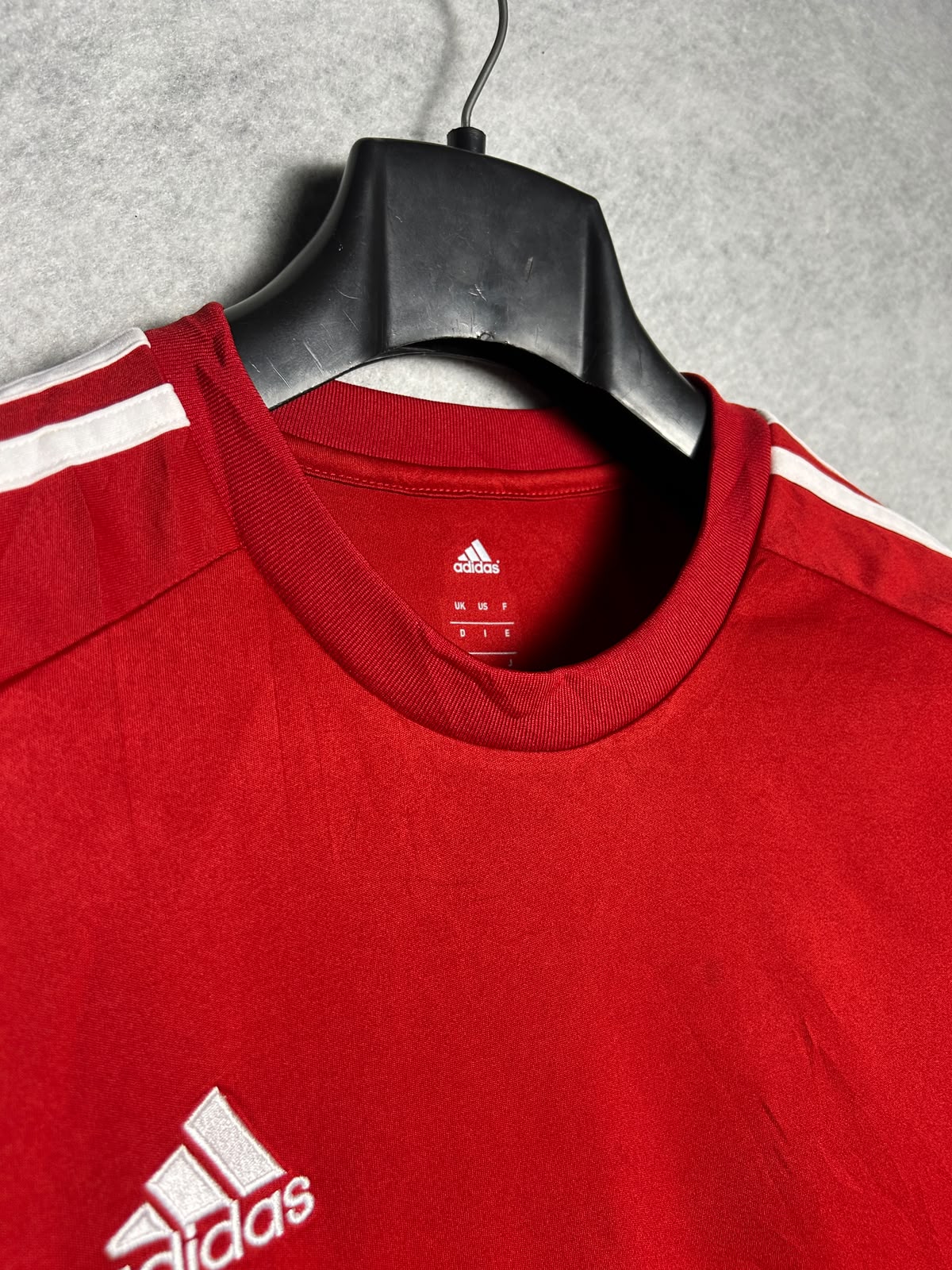 Adidas Red Round Neck - Large