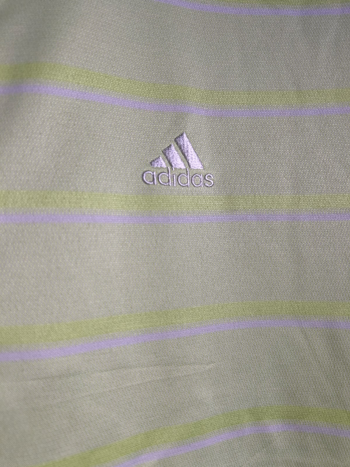 Adidas Lime Green Polo - Medium
