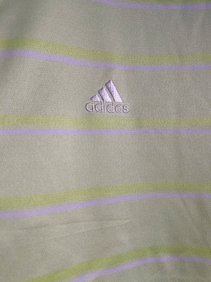 Adidas Lime Green Polo - Medium