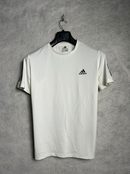 Adidas White Round Neck - XL