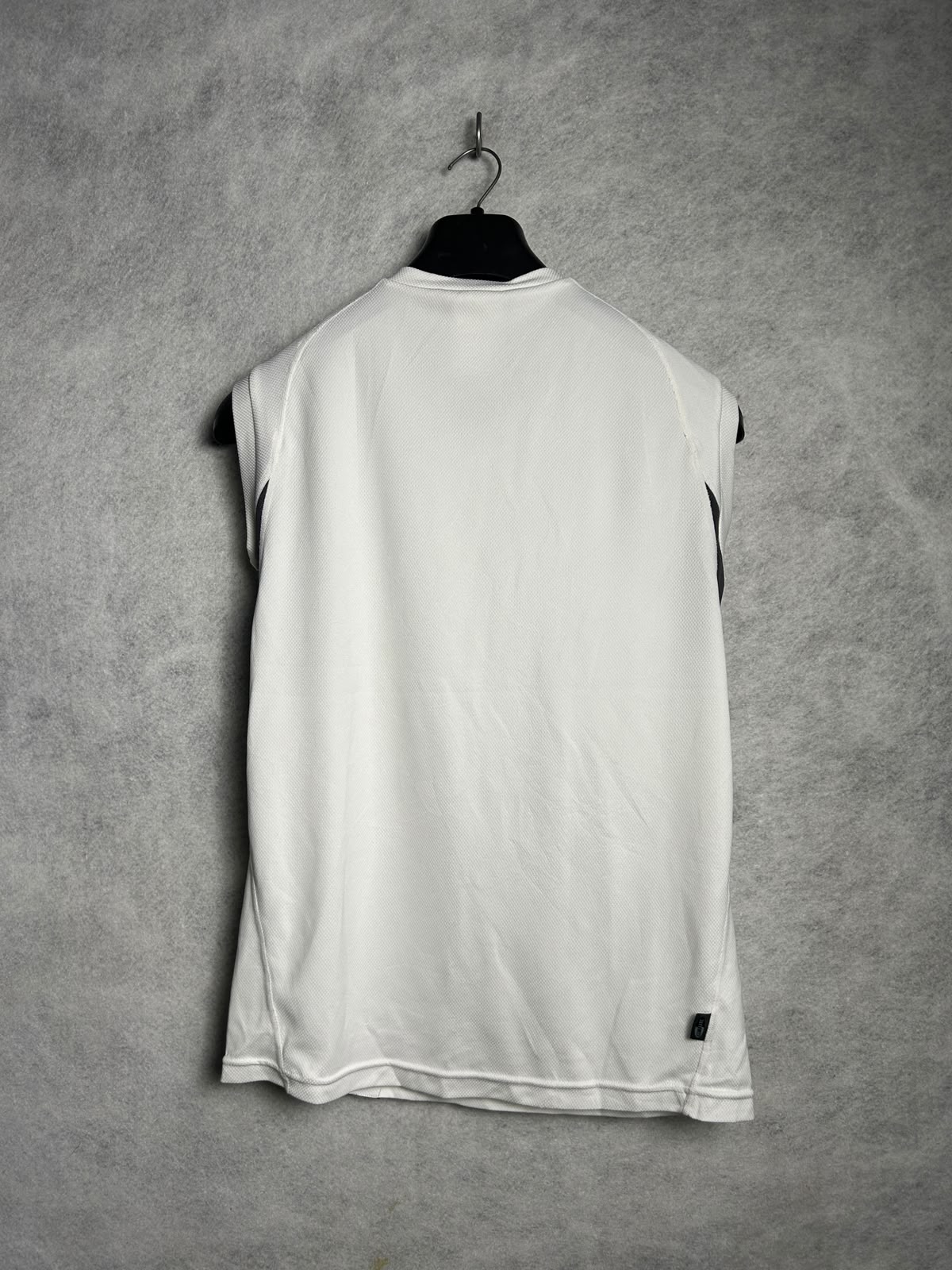 Adidas White Sando V Neck - Large