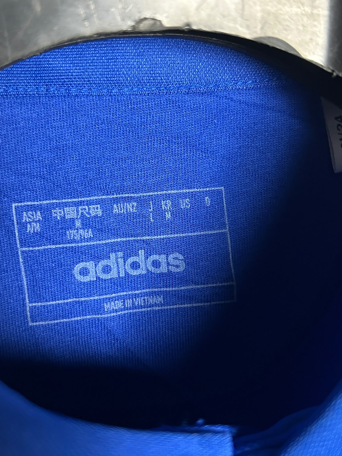 Adidas Blue Polo - Large