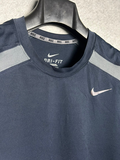 Nike Blue Sando Round Neck - Large