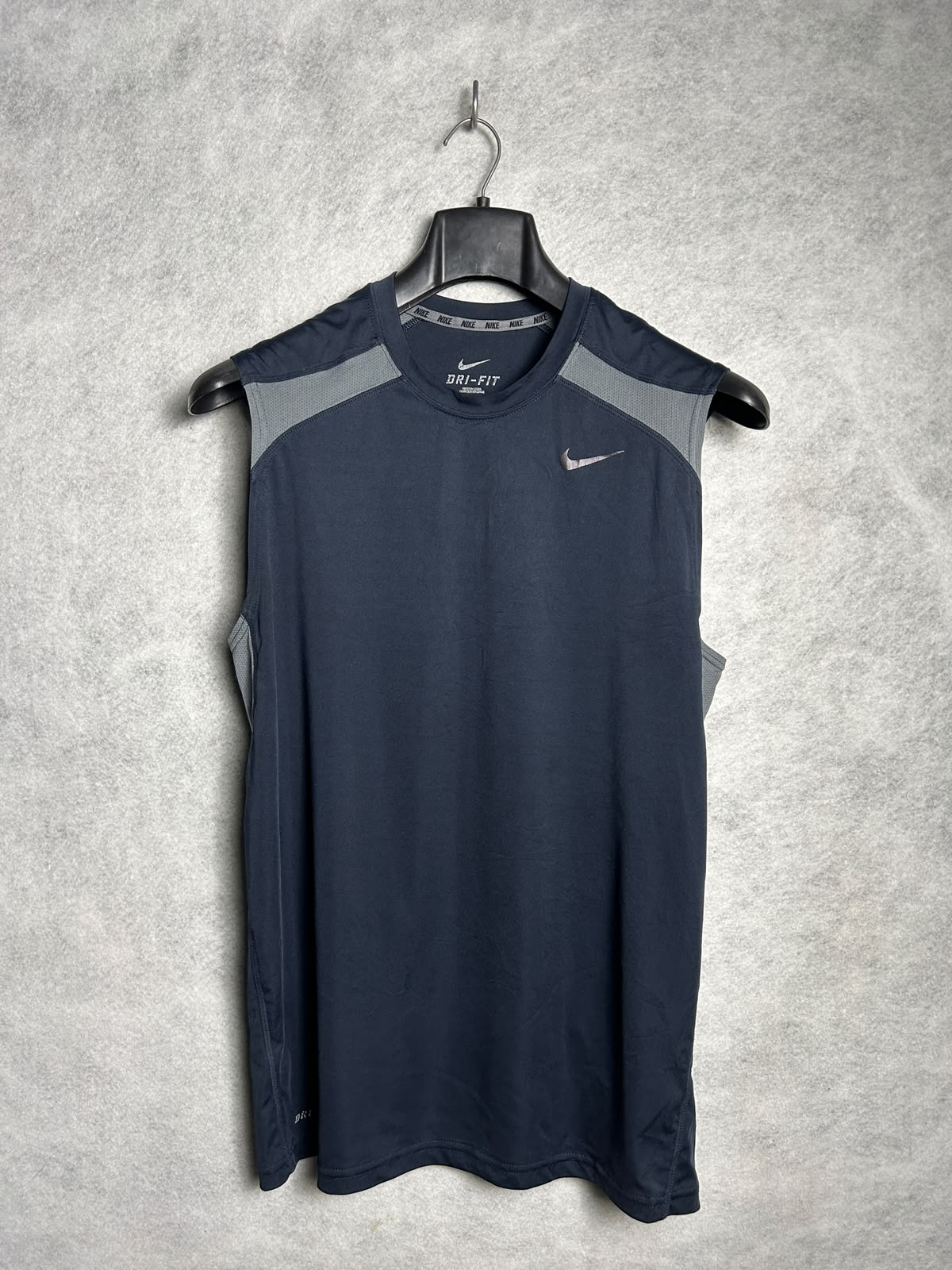 Nike Blue Sando Round Neck - Large