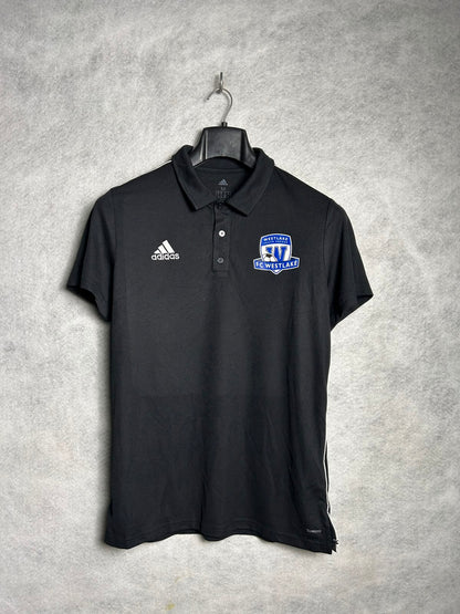 Adidas Black Polo - Medium