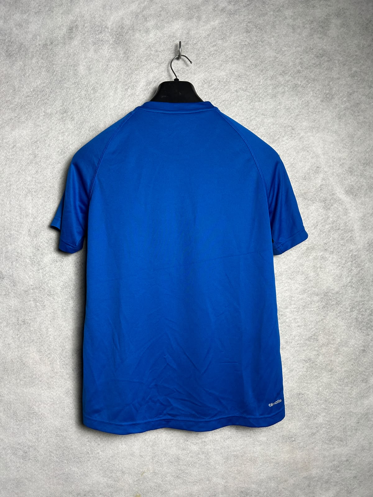 Adidas Blue Big Logo Round Neck - Large