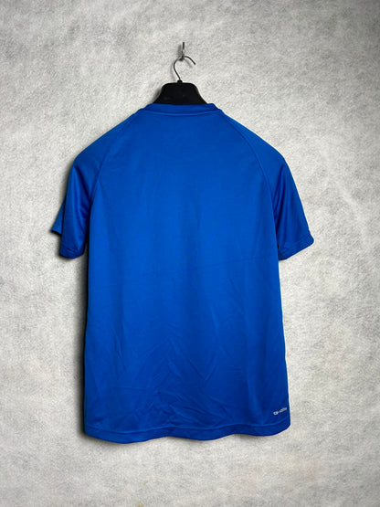Adidas Blue Big Logo Round Neck - Large