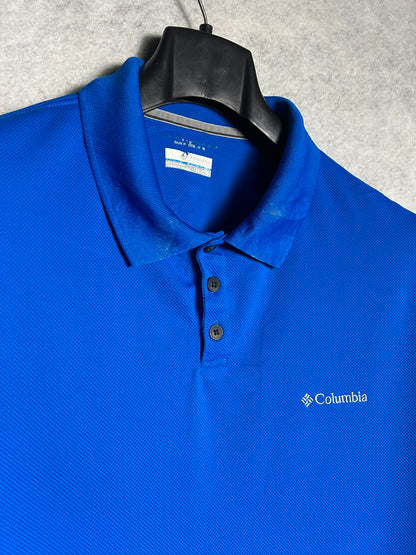 Columbia Blue Polo - XXL