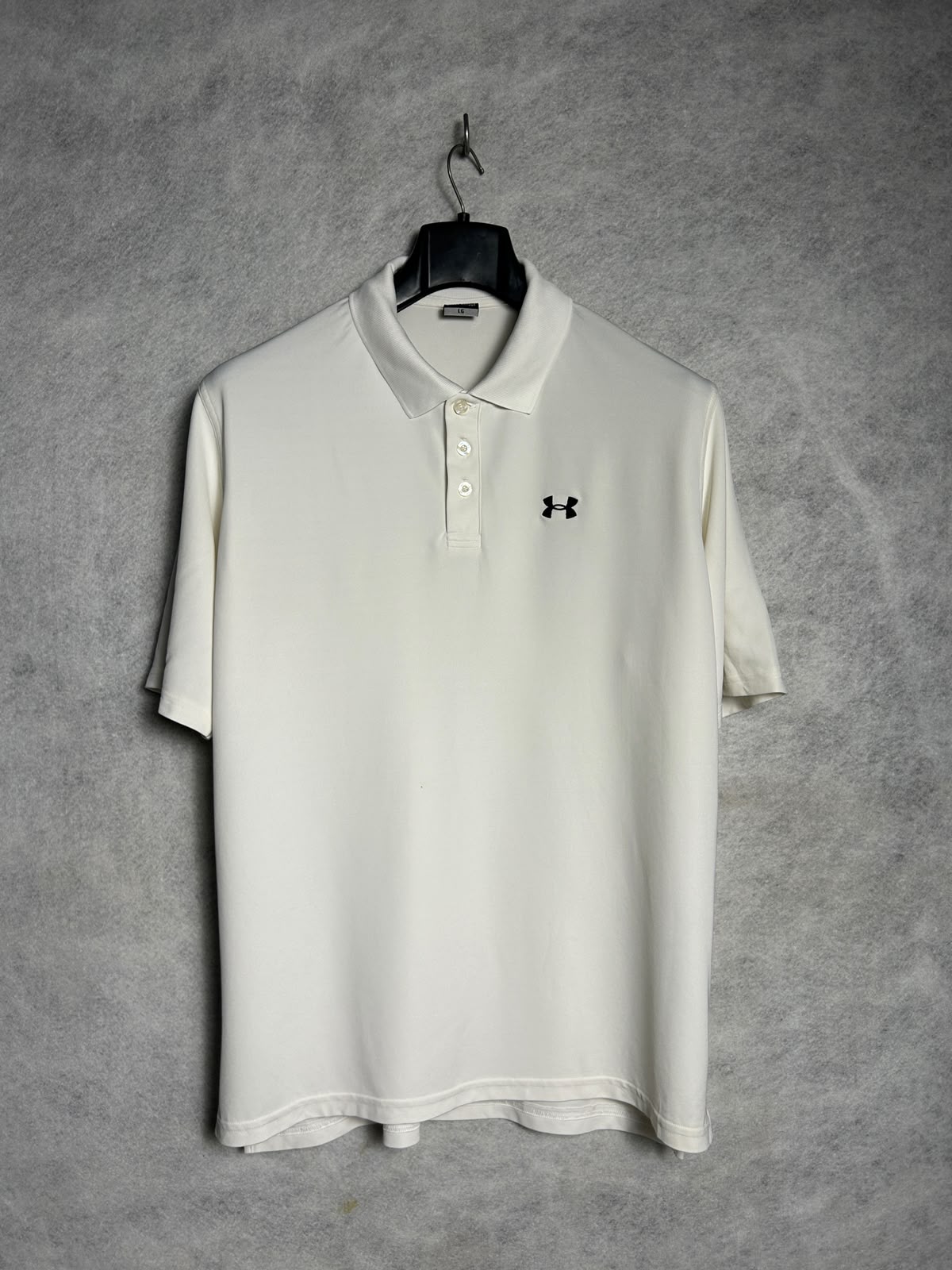 Under Armour White Polo - Large