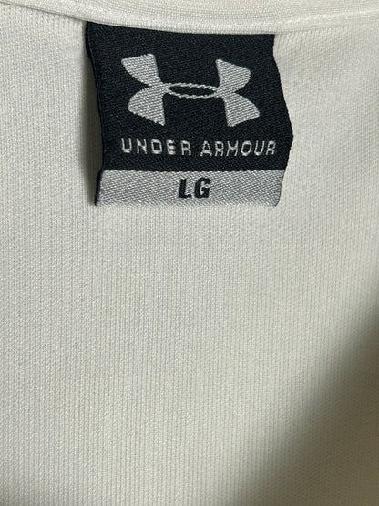 Under Armour White Polo - Large
