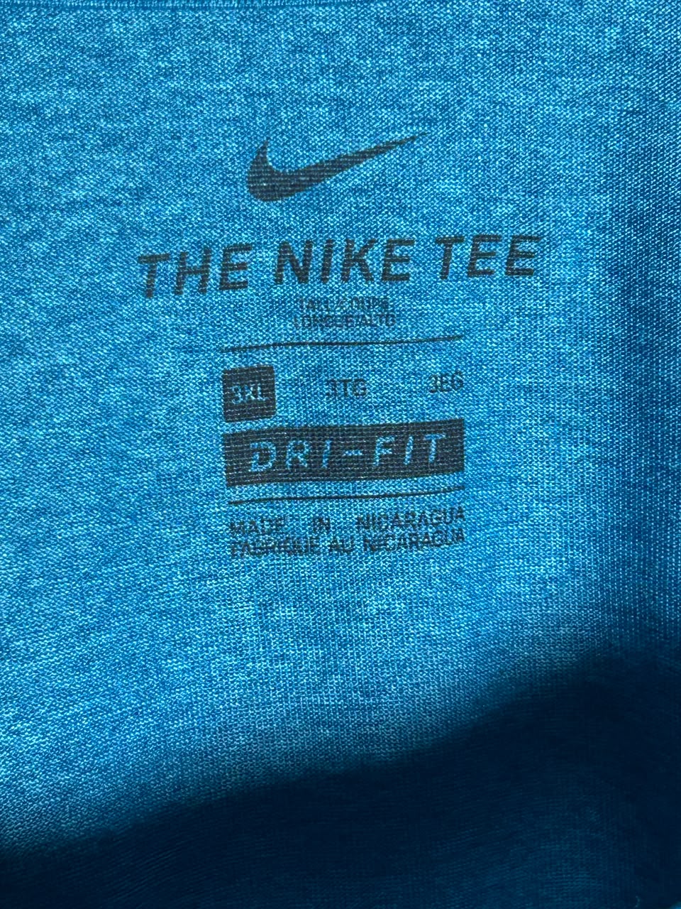 The Nike Tee Blue - 3XL