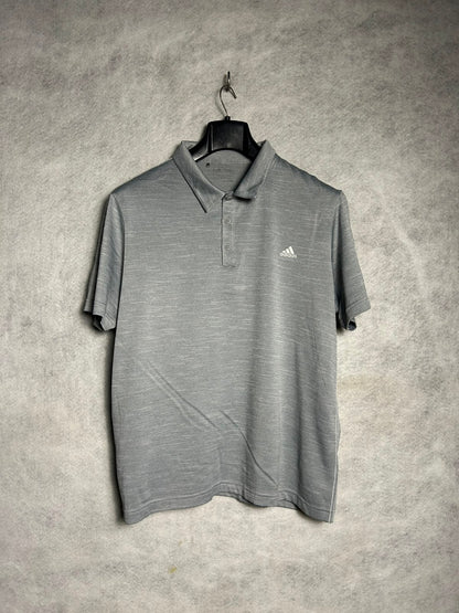 Adidas Gray Polo - XXL