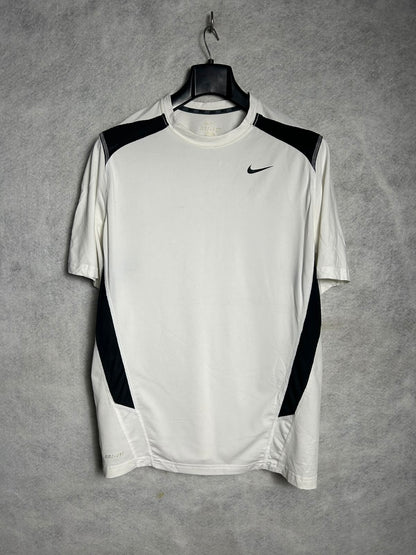 Nike White Round Neck - XXL
