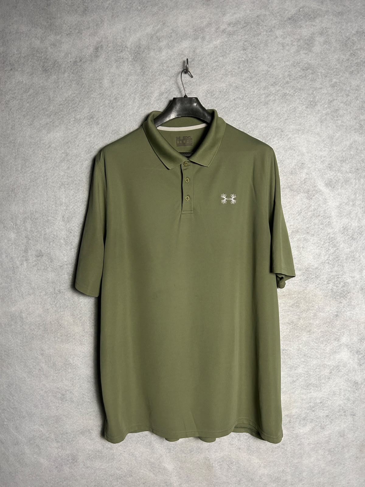 Under Armour Army Green Polo - 3XL