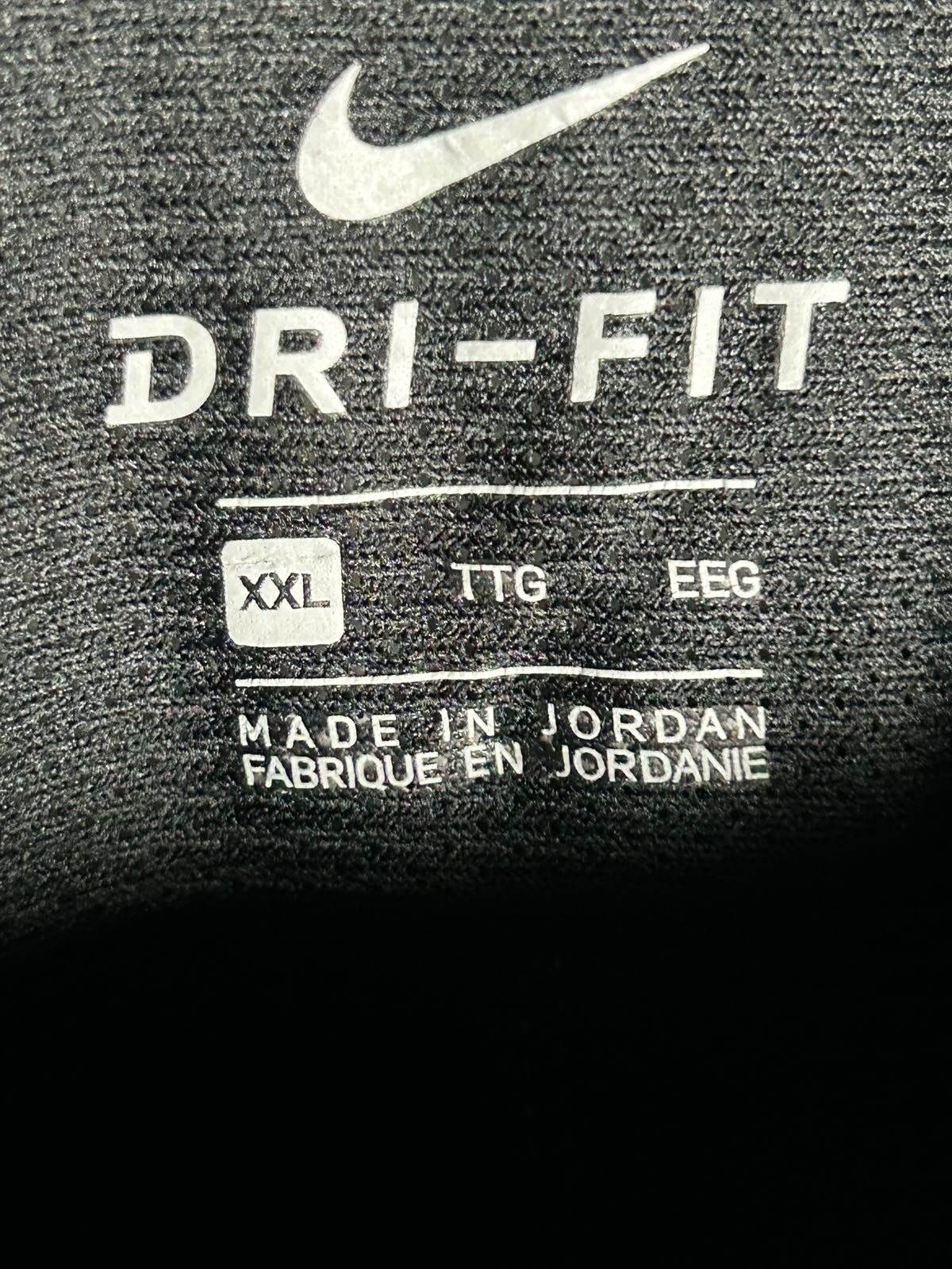 Nike Black Full Sleeves Round Neck - XXL
