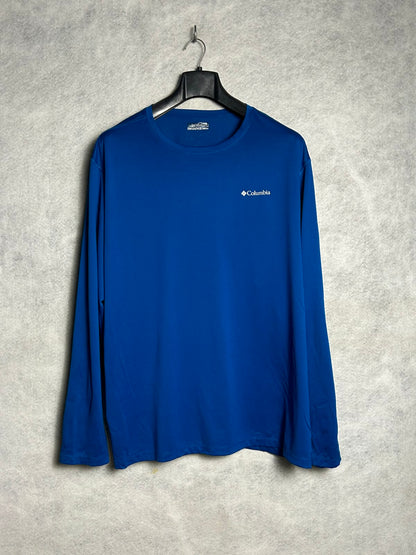 Columbia Blue Full Sleeves Round Neck - XXL