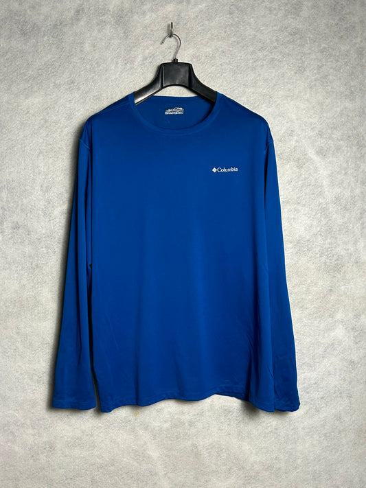 Columbia Blue Full Sleeves Round Neck - XXL