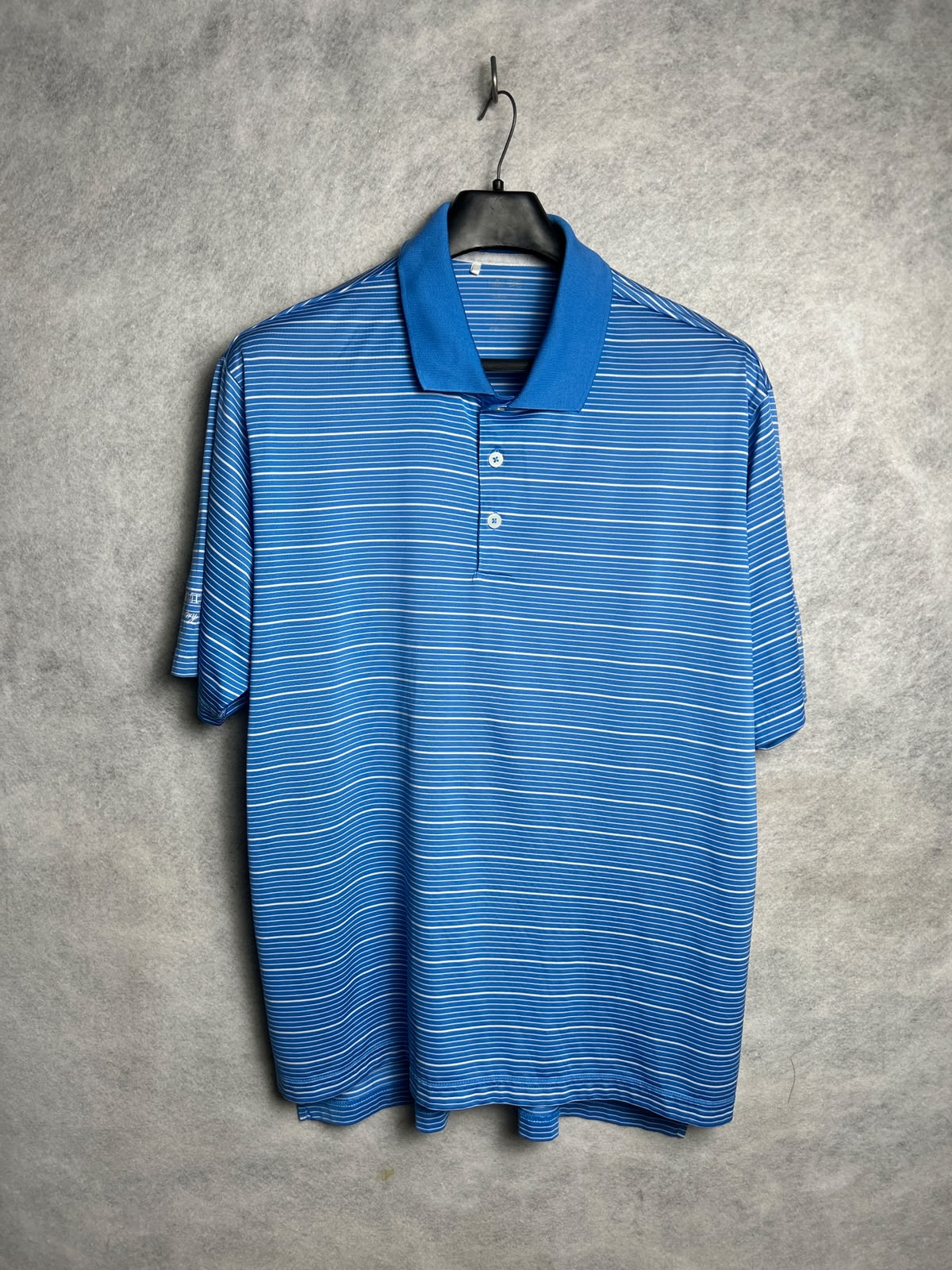 Adidas Blue Polo - Large
