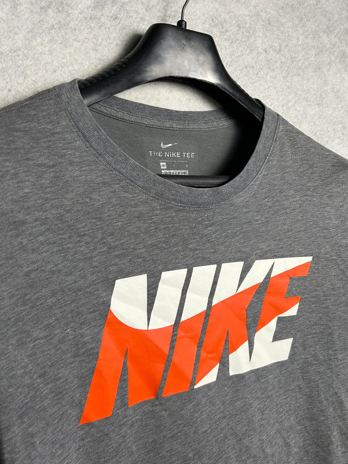 Nike Big Logo The Nike Tee Dri Fit Roud Neck - Large