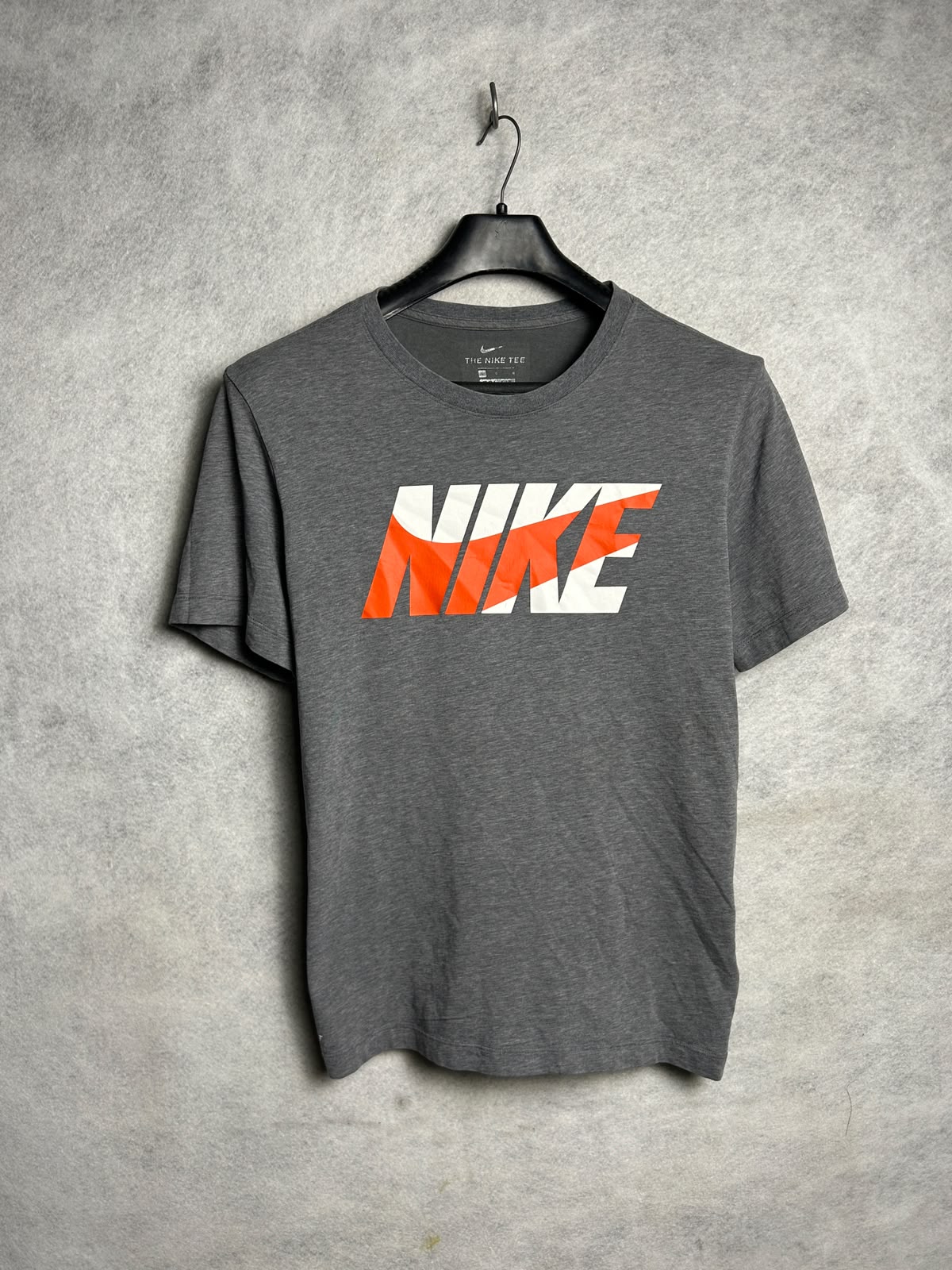 Nike Big Logo The Nike Tee Dri Fit Roud Neck - Large