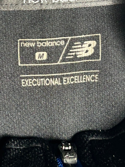 New Balance Half Zip Black Polo - Medium
