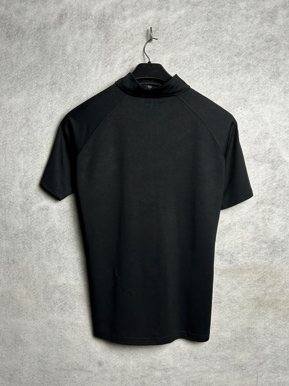 New Balance Half Zip Black Polo - Medium