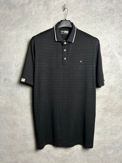 Callaway Opti Dri Black Polo - Medium