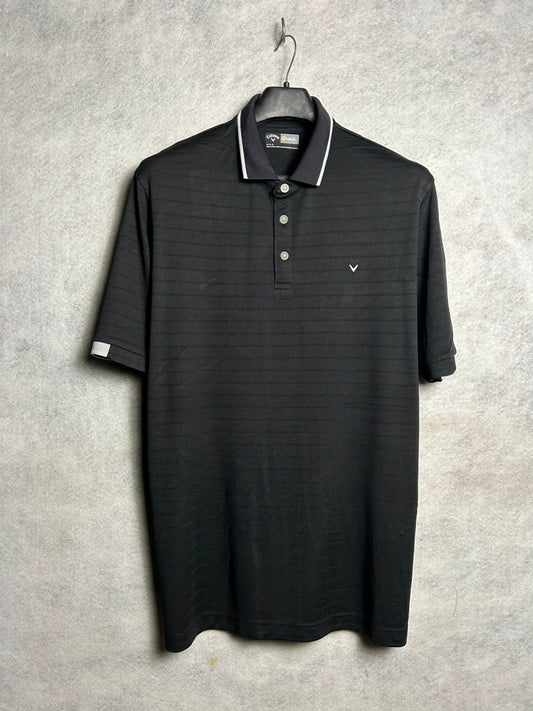 Callaway Opti Dri Black Polo - Medium