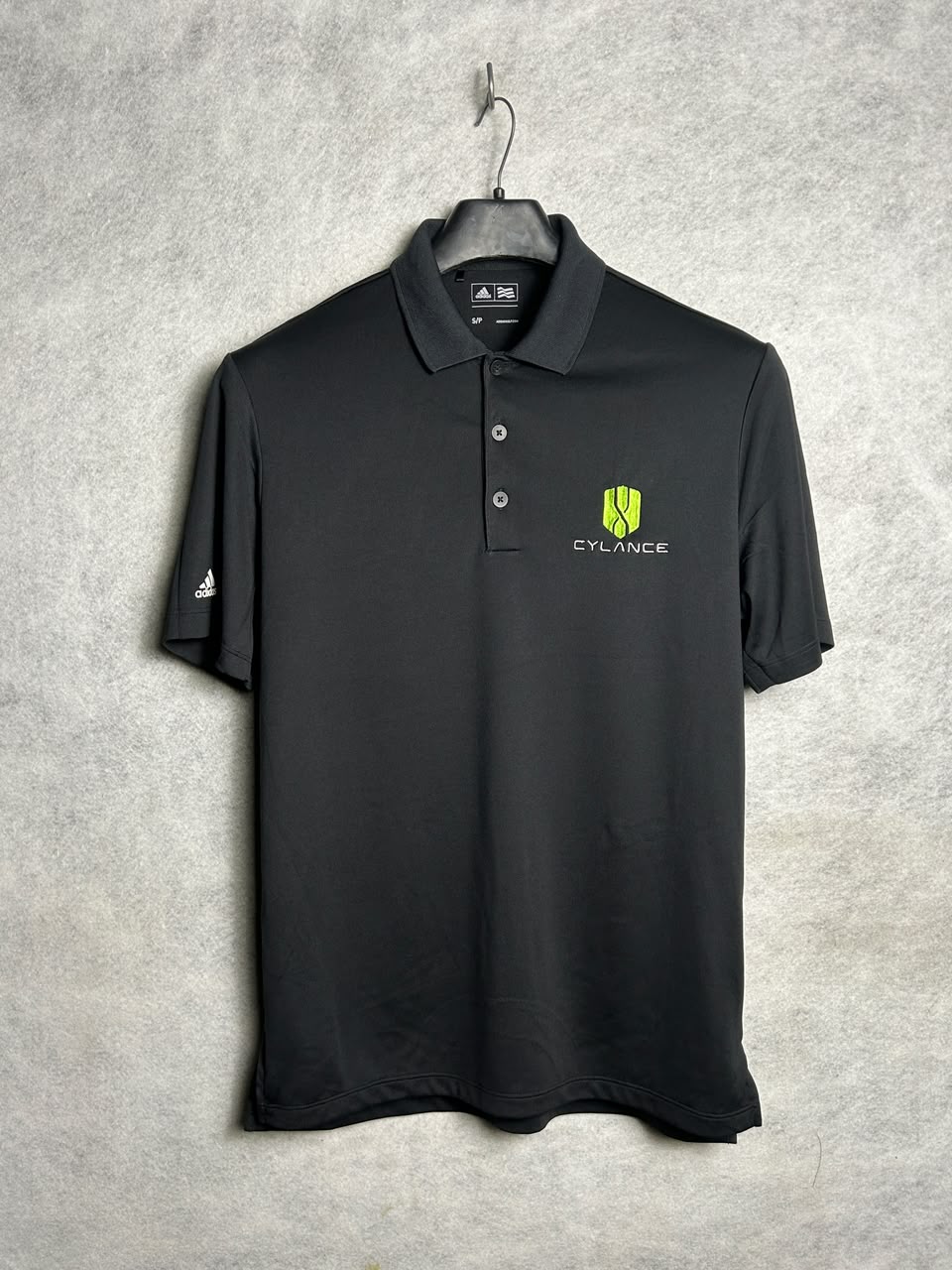 Adidas Cylance Black Polo - Small