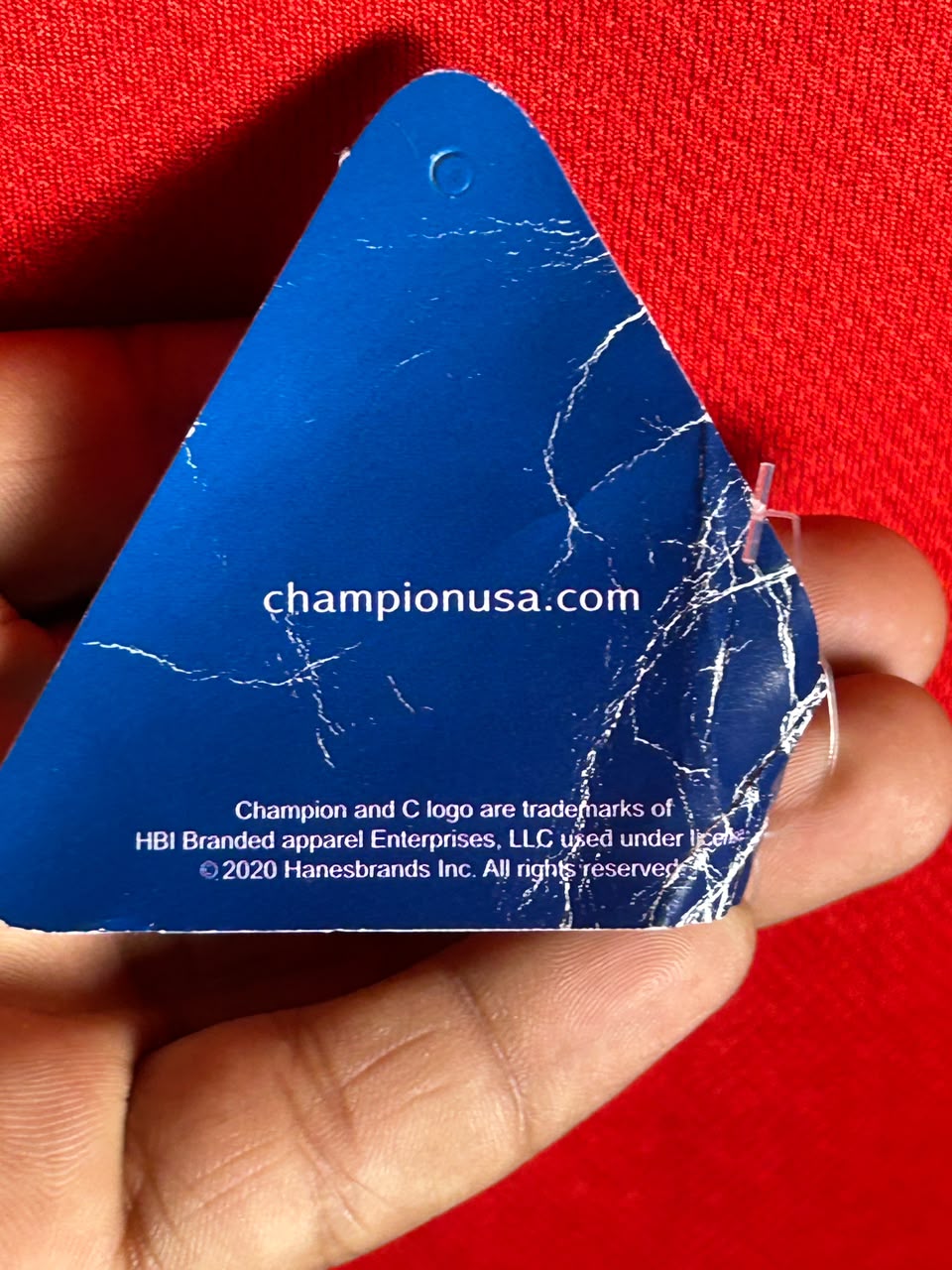 Champion Red Round Neck - XL