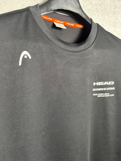 Head Black Round Neck - LL