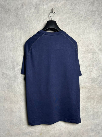 Adidas Climalite Big Logo Blue Round neck - XL