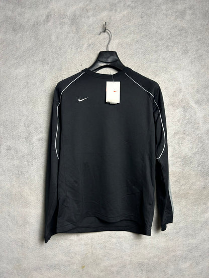 Nike Black Full Sleeves Round Neck - Medium