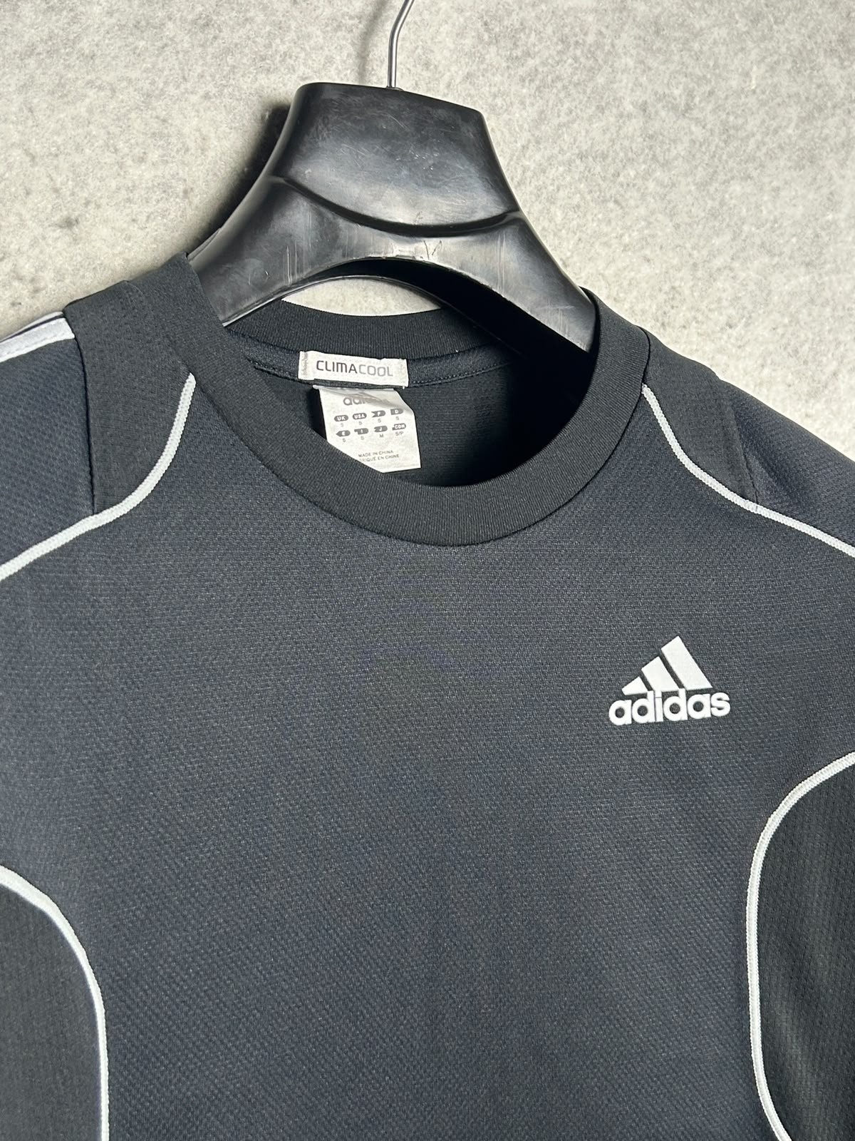 Adidas Climacool Black Round Neck - Small