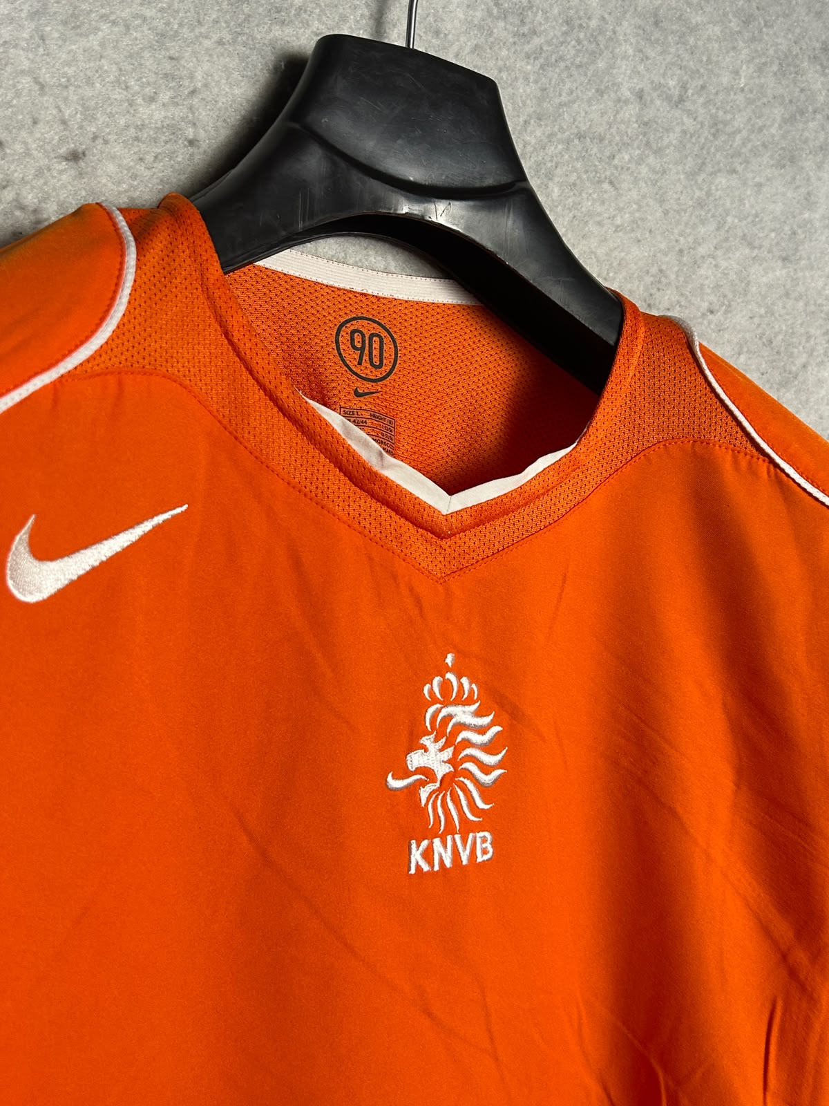 Nike Orange V Neck - Large