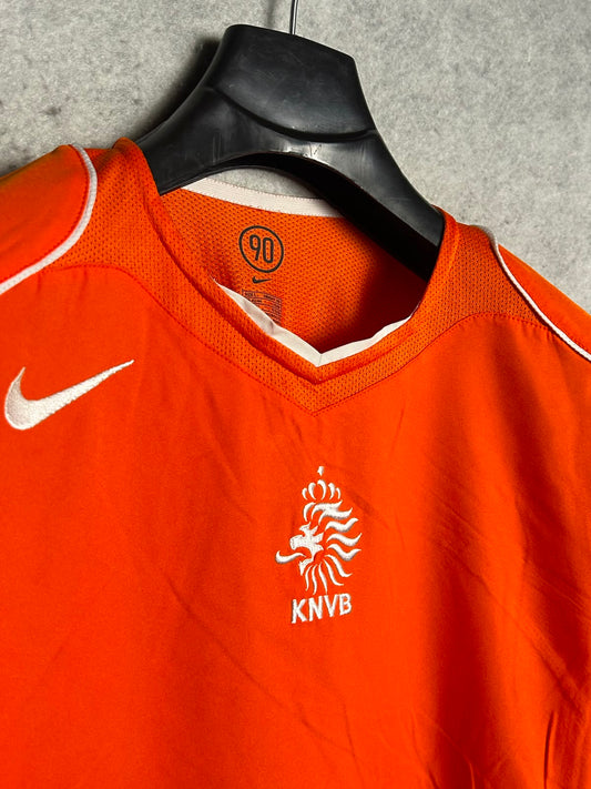 Nike Orange V Neck - Large
