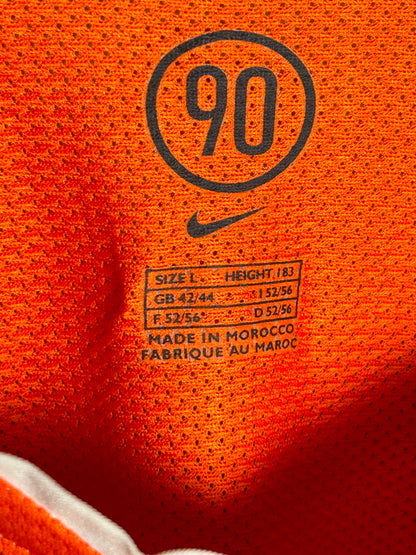 Nike Orange V Neck - Large