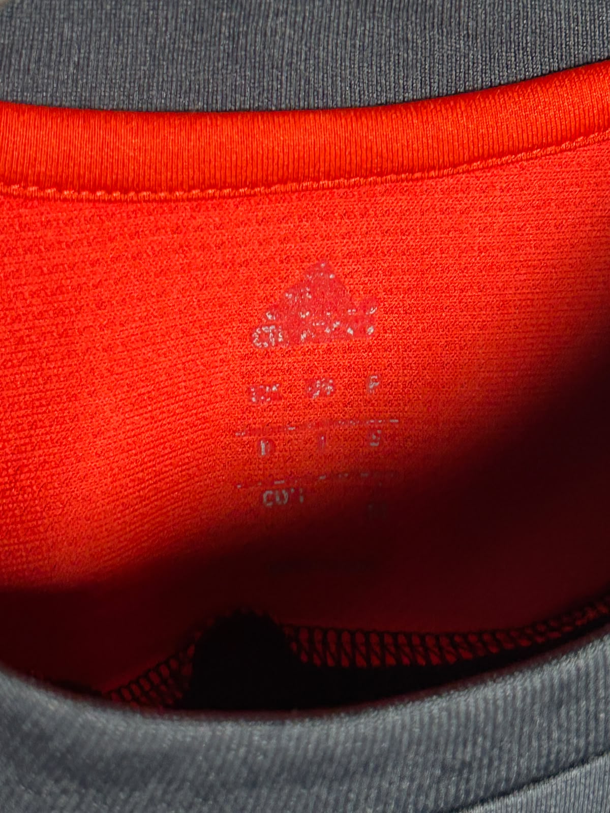 Adidas Black And White Round Neck - Medium