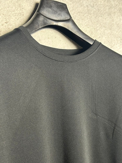 Adidas Black Round Neck - Medium