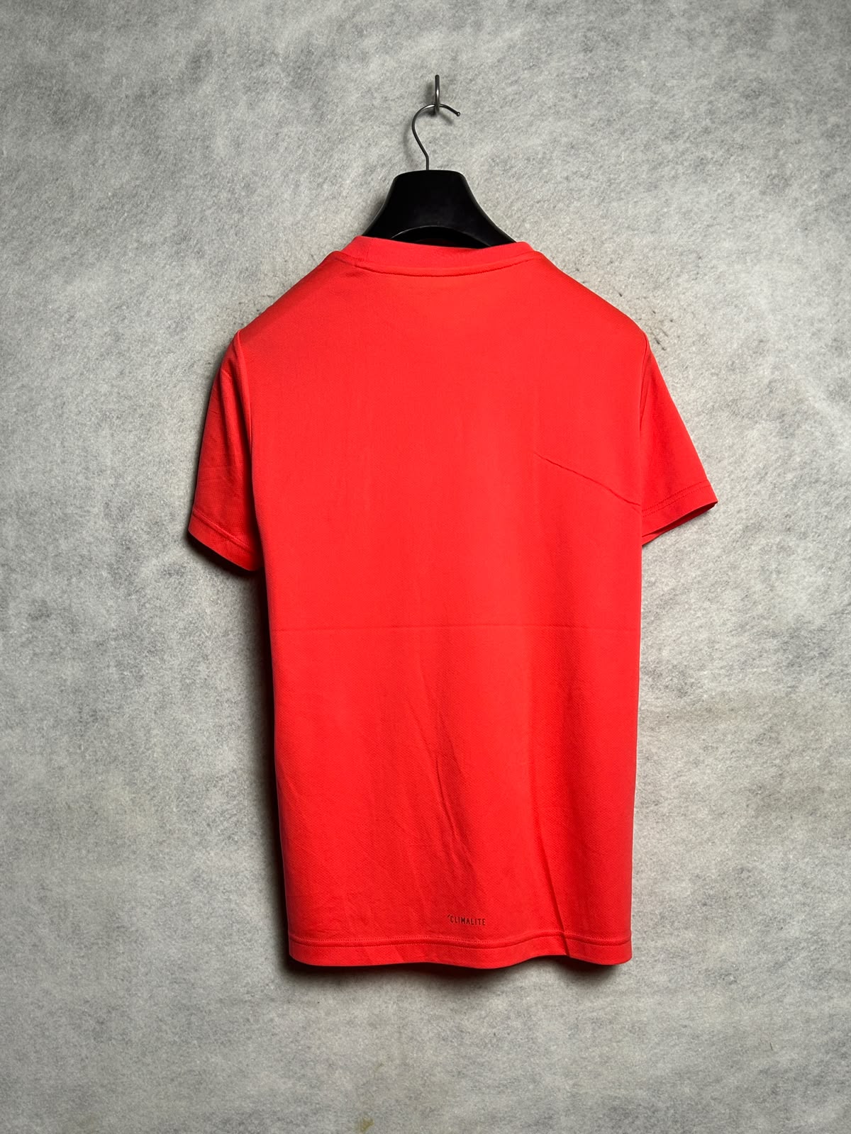 Adidas Big Logo Red Round Neck - Medium