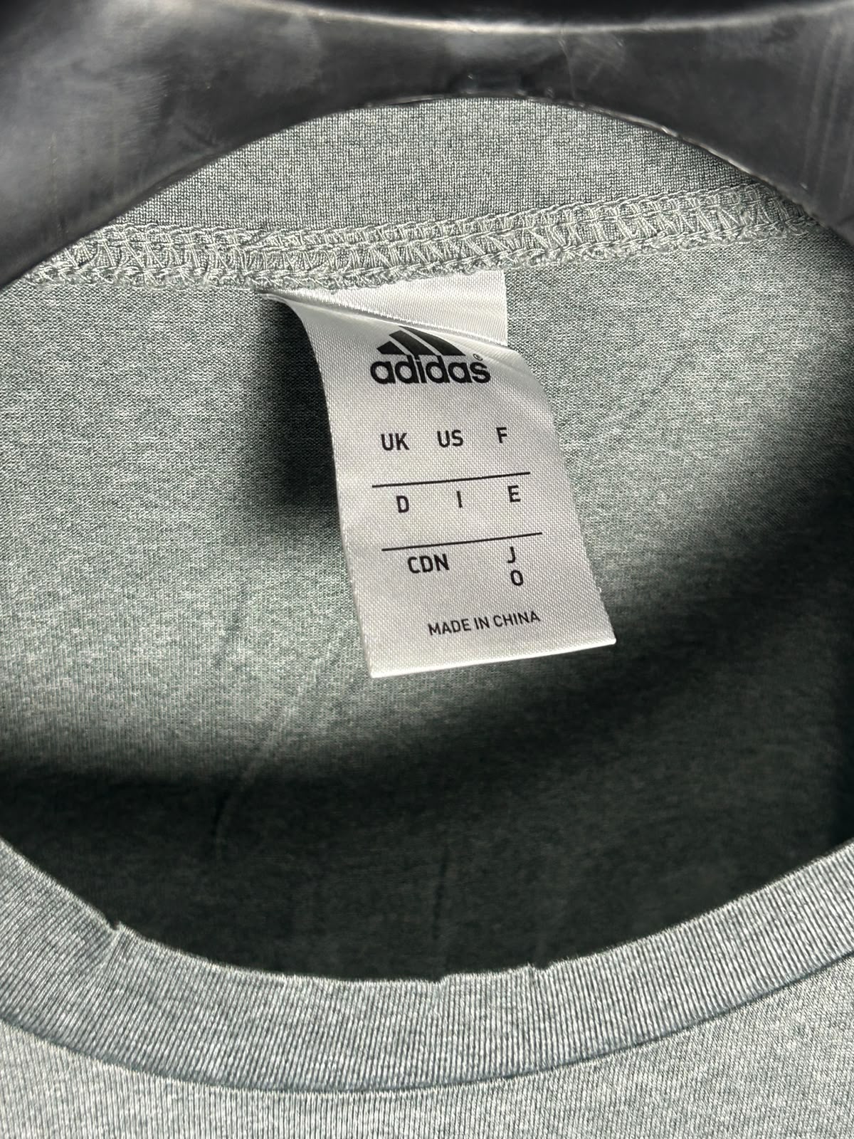 Adidas Grey Round Neck - Large