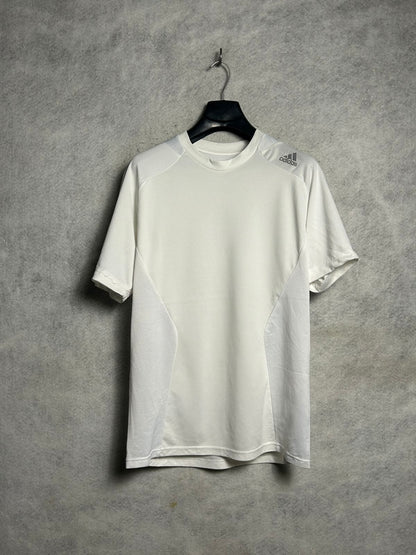 Adidas White Round Neck k- Large