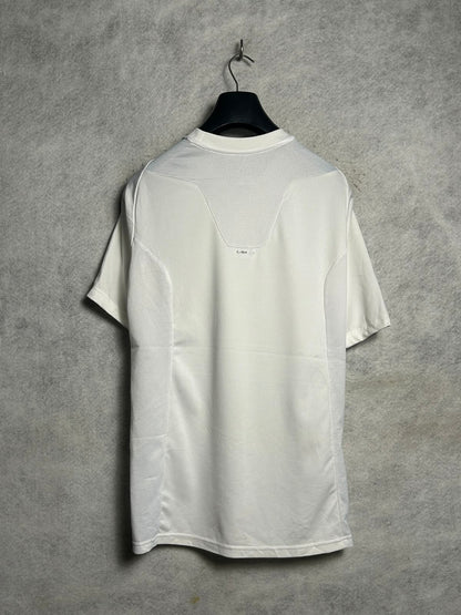Adidas White Round Neck k- Large