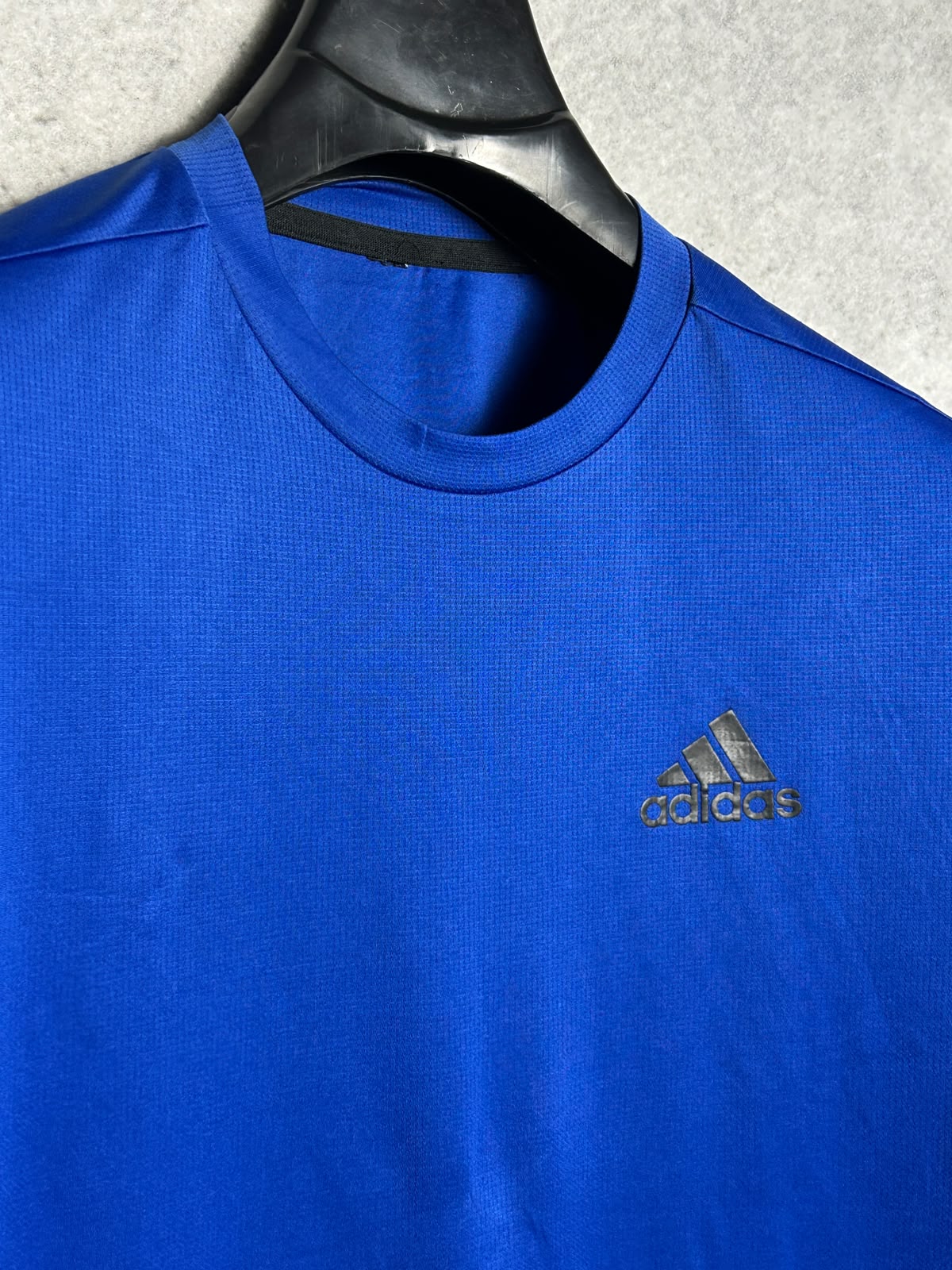 Adidas Blue Round Neck - Large