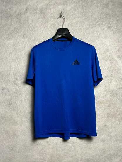 Adidas Blue Round Neck - Large