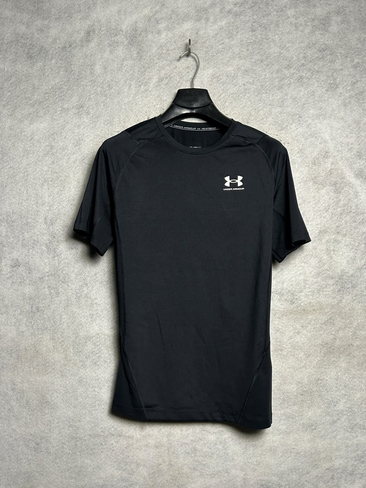 Under Armour Heat Gear Black Round Neck - XXL